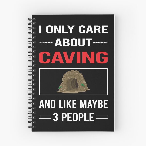 Item preview, Funny 3 People Caving Caver Spelunking Spelunker Speleology designed and sold by FifineCroteau.