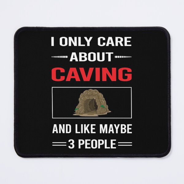 Item preview, Funny 3 People Caving Caver Spelunking Spelunker Speleology designed and sold by FifineCroteau.