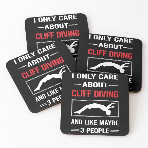 Item preview, Funny 3 People Cliff Diving designed and sold by FifineCroteau.
