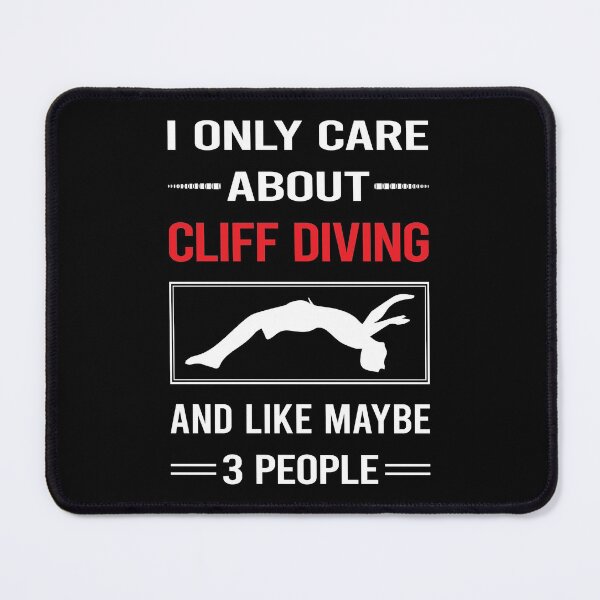 Item preview, Funny 3 People Cliff Diving designed and sold by FifineCroteau.