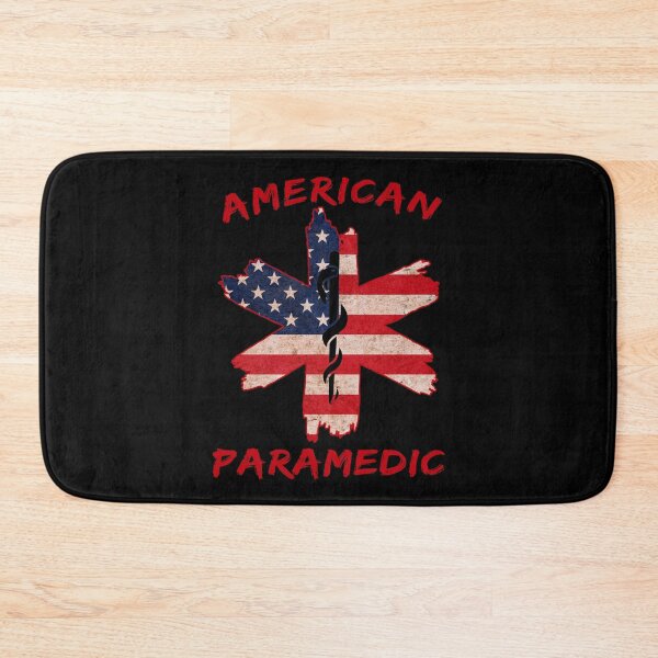 Item preview, American Paramedic Star Of Life Vintage US Flag designed and sold by Designs By David.
