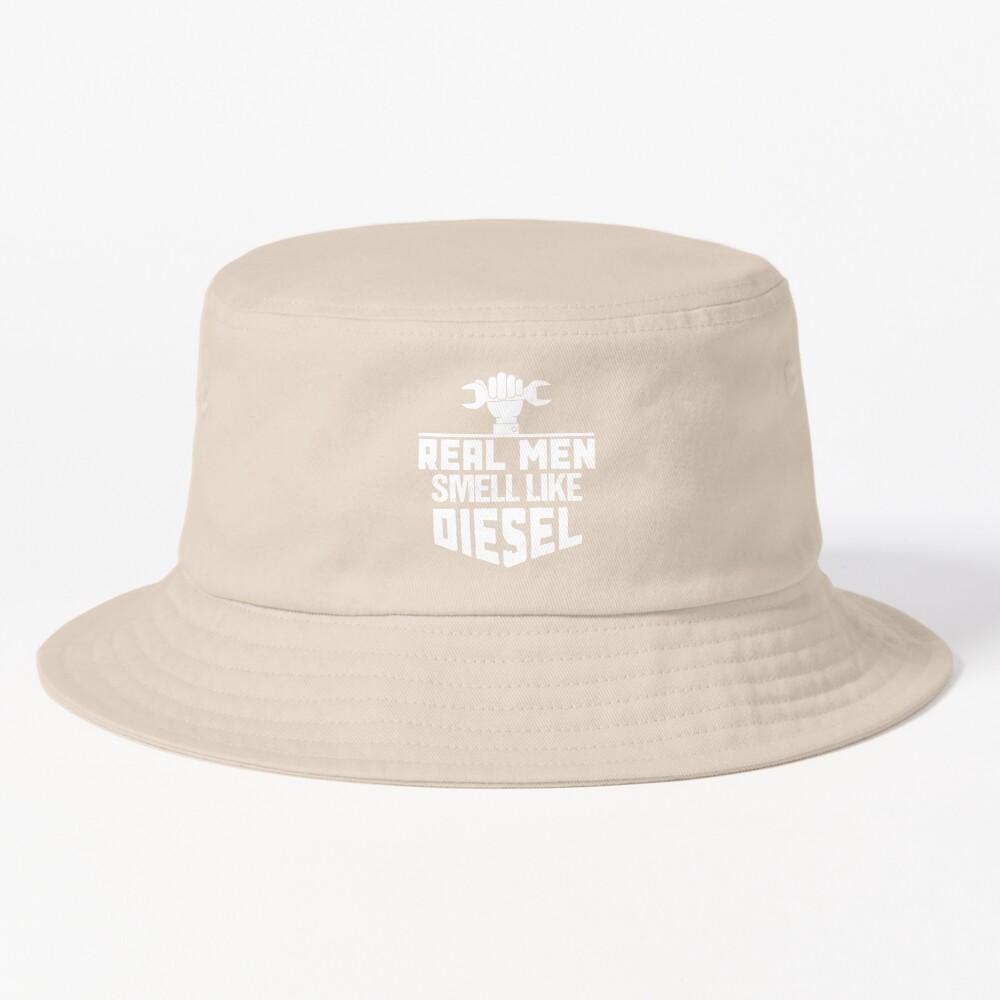 Real Men Smell Like Diesel' Bucket Hat