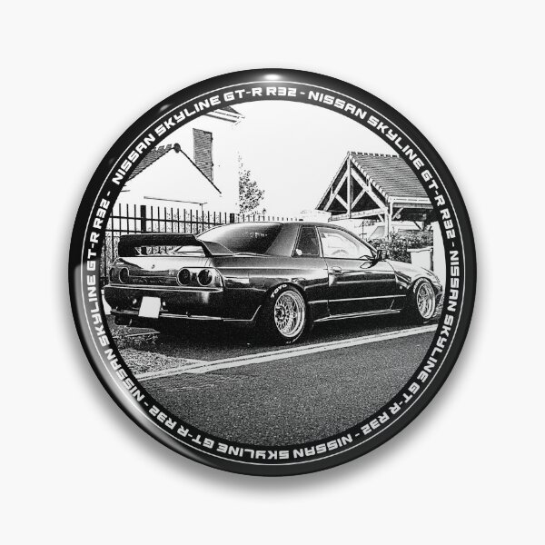 Item preview, NISSAN SKYLINE GT-R R32 Black 'N White 4 (Black Version) designed and sold by Cero81.