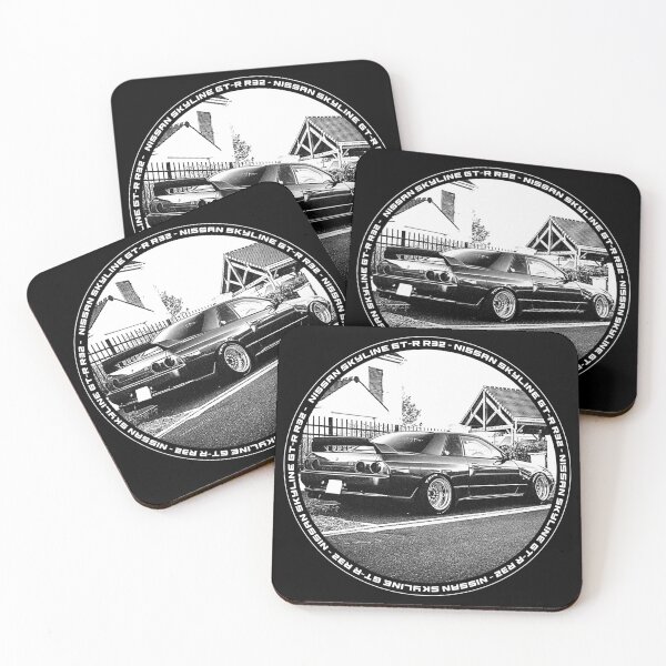 Item preview, NISSAN SKYLINE GT-R R32 Black 'N White 4 (Black Version) designed and sold by Cero81.