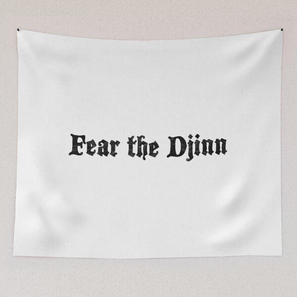 Item preview, Fear the Djinn designed and sold by The Cosmic Turtle.