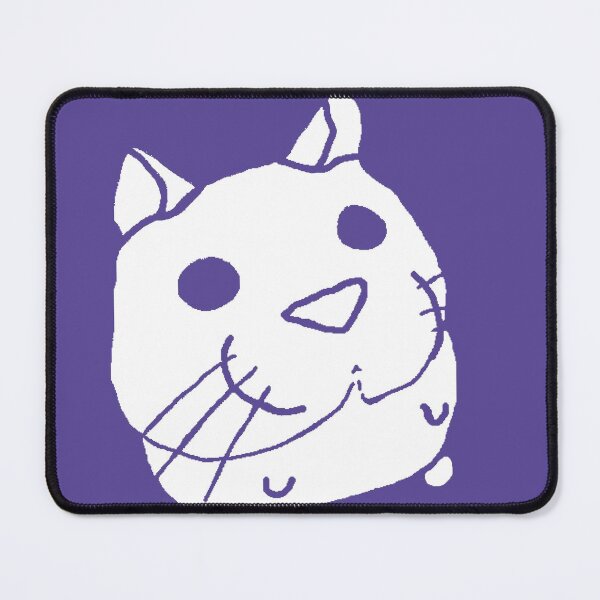 Item preview, Big Face Cute Hamster White Silhouette designed and sold by aowam.