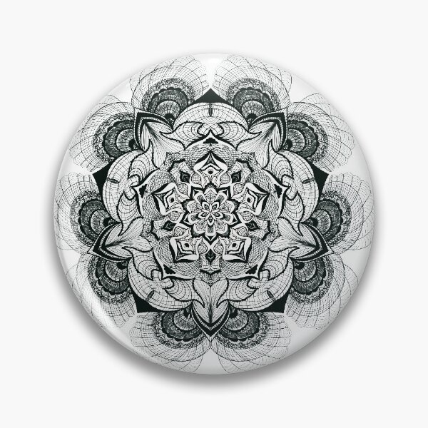 Item preview, Hand Drawn Lace Mandala designed and sold by IdrisRose.