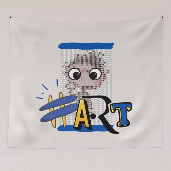 Item preview,  Cute Character Pixels - #ART designed and sold by OMdesign10.