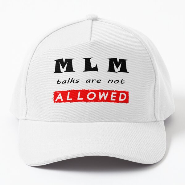 anti mlm - anti pyramid scheme Cap for Sale by anagation