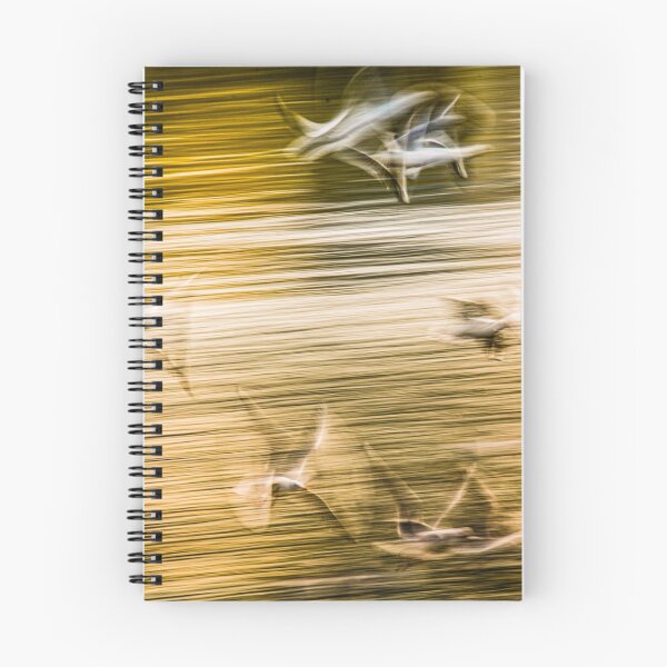 Item preview, Flying seagulls - abstract designed and sold by Lyl Dil Creations.