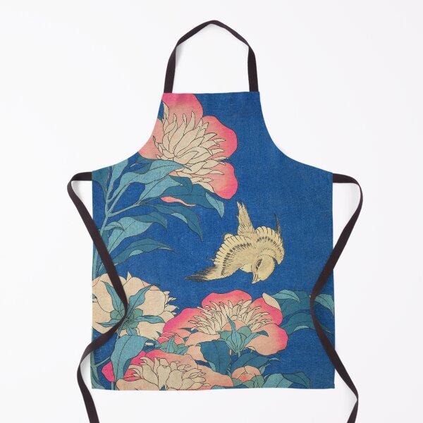 Item preview, Japanese flowers and bird designed and sold by Byfab.