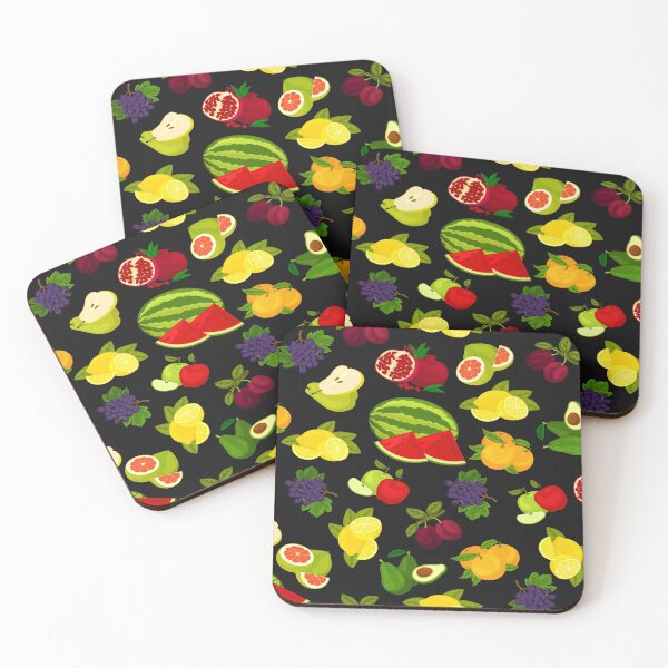 Item preview, Iconos de frutas coloridas designed and sold by helloshirt.