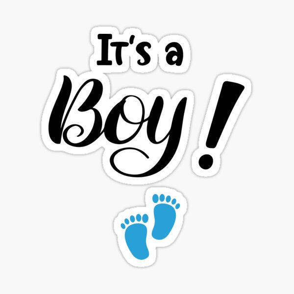 Item preview, It's a boy  designed and sold by Waternez.