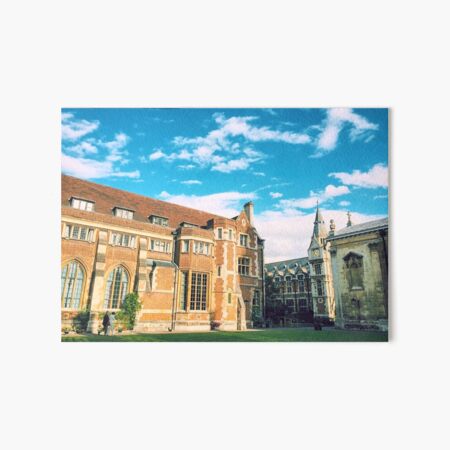 Pembroke College, Cambridge Art Board Print