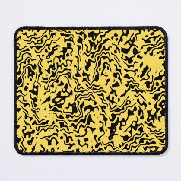 Item preview, Black And Yellow Turing Pattern Alan Turing Abstract  designed and sold by SeemDev786.