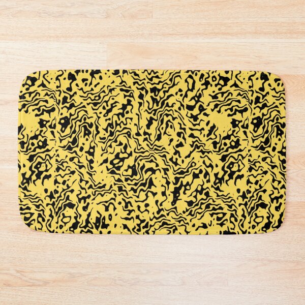 Item preview, Black And Yellow Turing Pattern Alan Turing Abstract  designed and sold by SeemDev786.