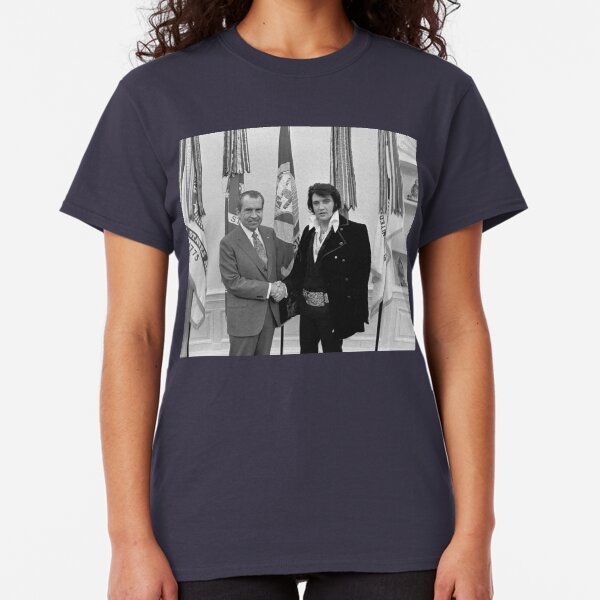 Nixon and Elvis Classic T-Shirt