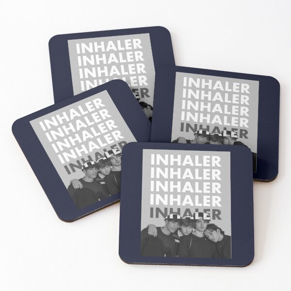 Aperçu de l'œuvre Bande d'inhalateur Just Inhaler créée et vendue par FlyTee4U.