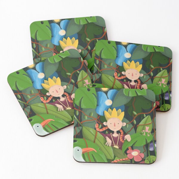 Item preview, Rainforest Kingdome Illustration designed and sold by DannyOneOfMany.
