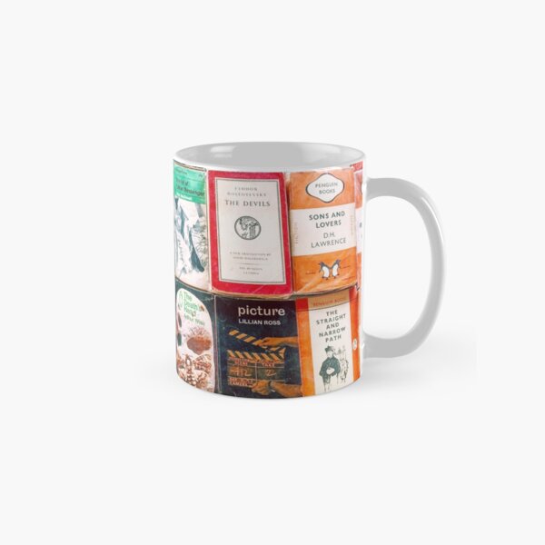 Vintage Books at Southbank Market, London Classic Mug