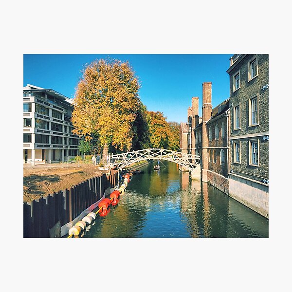 Mathematical Bridge, Cambridge Photographic Print