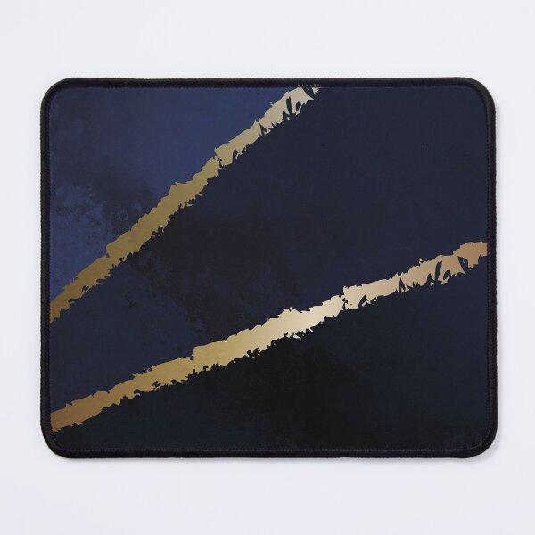 Item preview, Pattern blue gold designed and sold by GOWILDstyle.