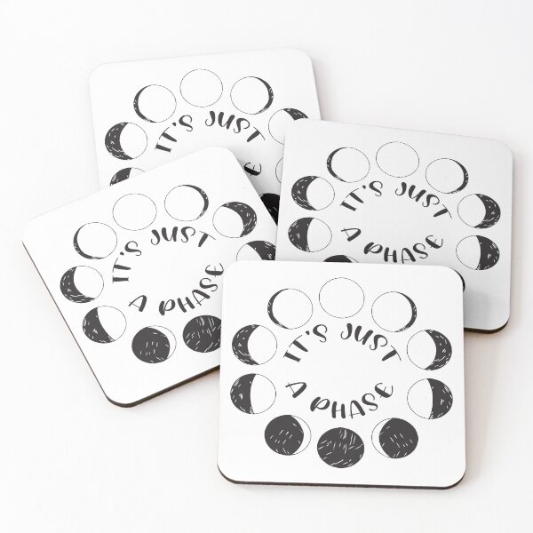 Item preview, Its Just a Phase, Moon Phases designed and sold by TH3--DESIGNER.