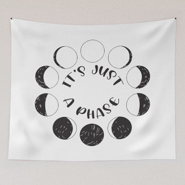Item preview, Its Just a Phase, Moon Phases designed and sold by TH3--DESIGNER.