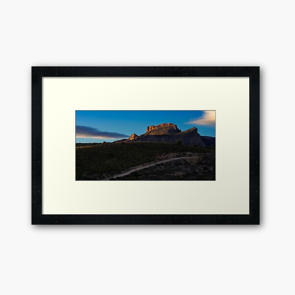 Item preview, Last light on a rock face designed and sold by Ralph Goldsmith.