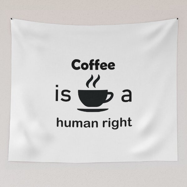 Item preview, Coffee is a human right design designed and sold by Life-chang.
