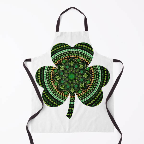 Artikelvorschau, Clover Dotted Shamrock St. Patrick's Day entworfen und verkauft von Cedarrue.