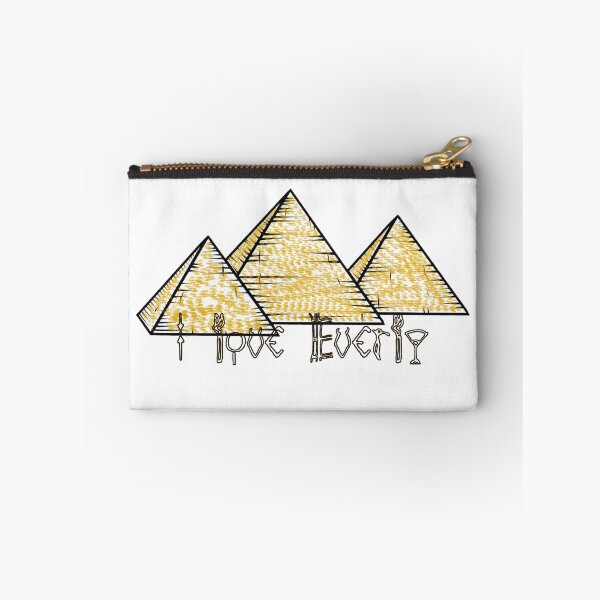 Item preview, " I Love Everly " In Hieroglyphics / Egyptian Hieroglyphics And Pyramids / Valentines Day New Year Birthday And Christmas Gift For Your Lover designed and sold by Man Of Pixels.