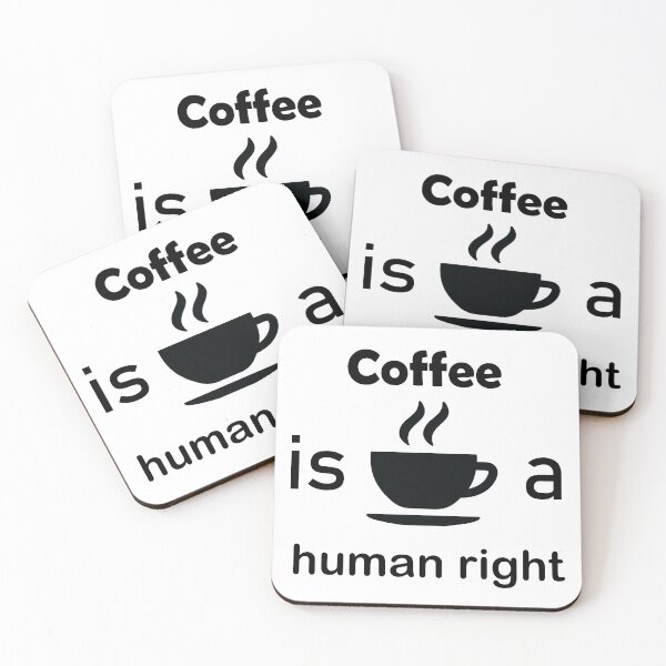 Item preview, Coffee is a human right design designed and sold by Life-chang.