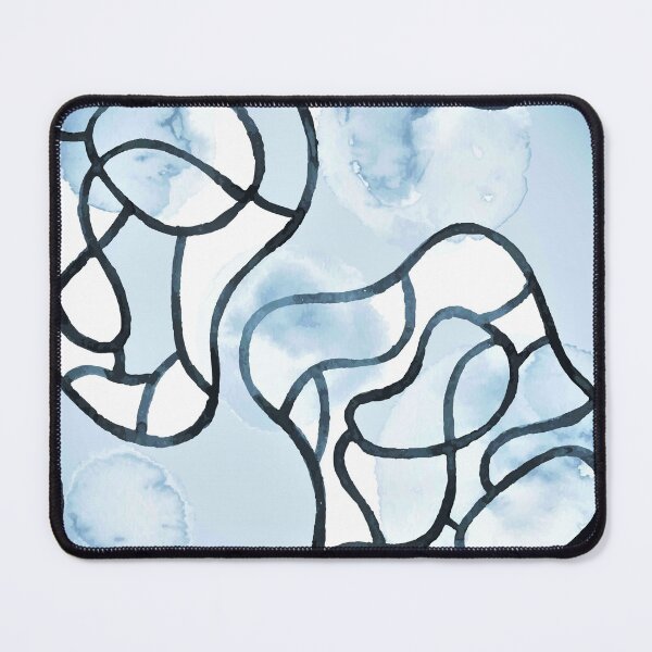Item preview, Blue Ink Abstract designed and sold by Minxylynx4.