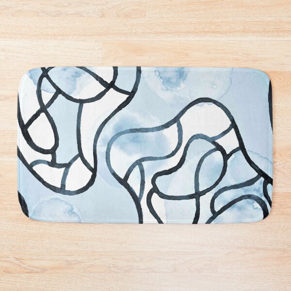 Item preview, Blue Ink Abstract designed and sold by Minxylynx4.