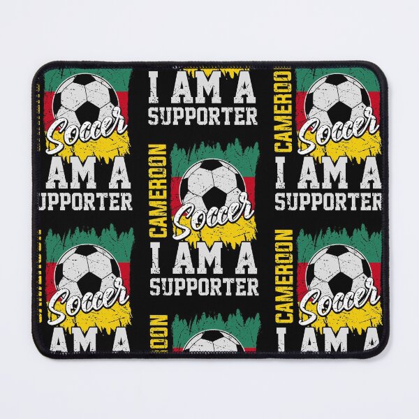 Item preview, I am a Cameroonian soccer supporter It's In My DNA African Cameroon Flag T-Shirt designed and sold by atshirtdesigner.