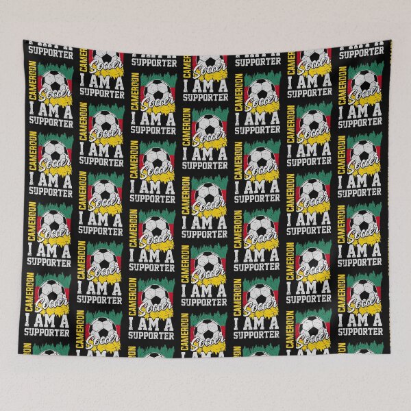 Item preview, I am a Cameroonian soccer supporter It's In My DNA African Cameroon Flag T-Shirt designed and sold by atshirtdesigner.