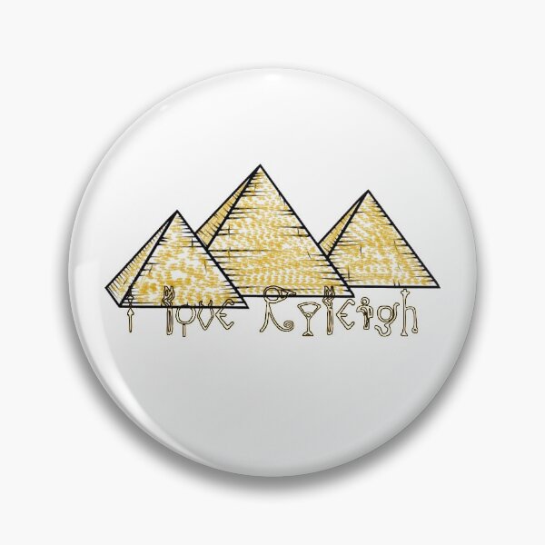 Item preview, " I Love Ryleigh " In Hieroglyphics / Egyptian Hieroglyphics And Pyramids / Valentines Day New Year Birthday And Christmas Gift For Your Lover designed and sold by Man Of Pixels.