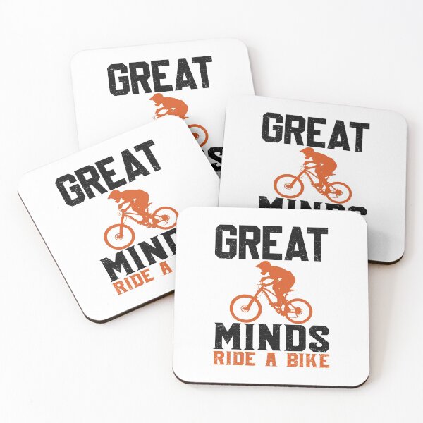 Item preview, Great Minds Ride A Bike - Cycling Quotes designed and sold by Delandor.