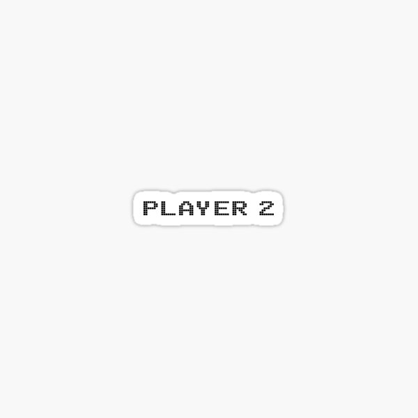 Spieler 2 Sticker