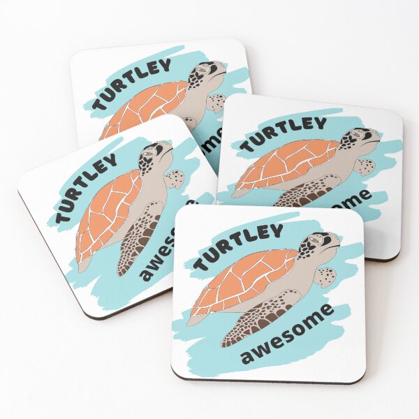 Item preview,  Turtley awesome sea turtle designed and sold by BronikowskiART.