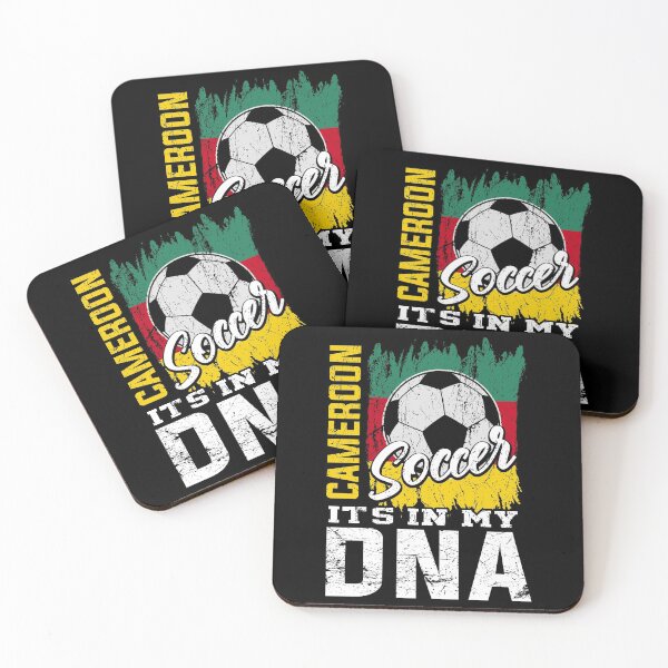 Item preview, I am a Cameroonian soccer It's In My DNA African Cameroon Flag T-Shirt designed and sold by atshirtdesigner.