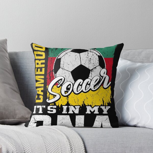Item preview, I am a Cameroonian soccer It's In My DNA African Cameroon Flag T-Shirt designed and sold by atshirtdesigner.
