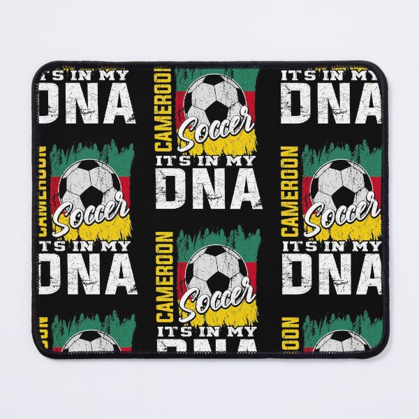 Item preview, I am a Cameroonian soccer It's In My DNA African Cameroon Flag T-Shirt designed and sold by atshirtdesigner.