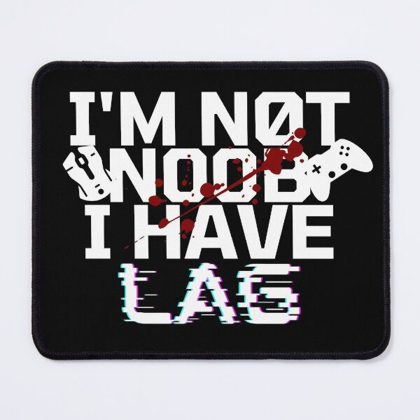 Iam With Noob T-Shirt' Mouse Pad