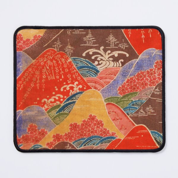 Item preview, Multiple japanese colors mountains designed and sold by Byfab.