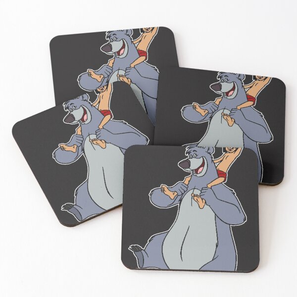 Item preview, Baloo & Mowgli Sticker designed and sold by SzymonMeyer.
