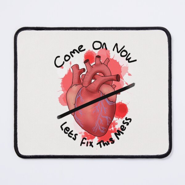 Item preview, Come on now lets fix this mess - heart   designed and sold by InfernaRegalia.