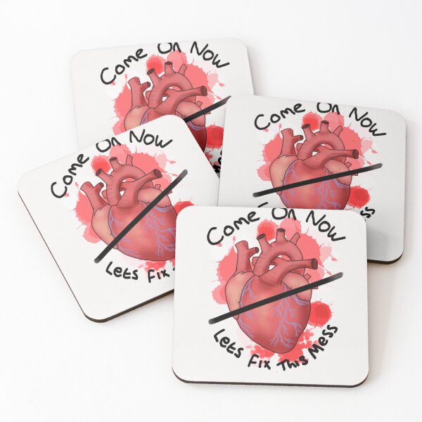 Item preview, Come on now lets fix this mess - heart   designed and sold by InfernaRegalia.