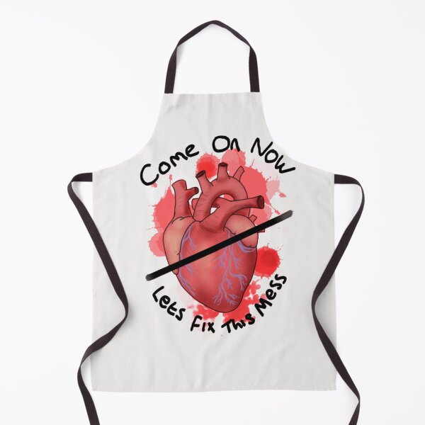 Item preview, Come on now lets fix this mess - heart designed and sold by InfernaRegalia.